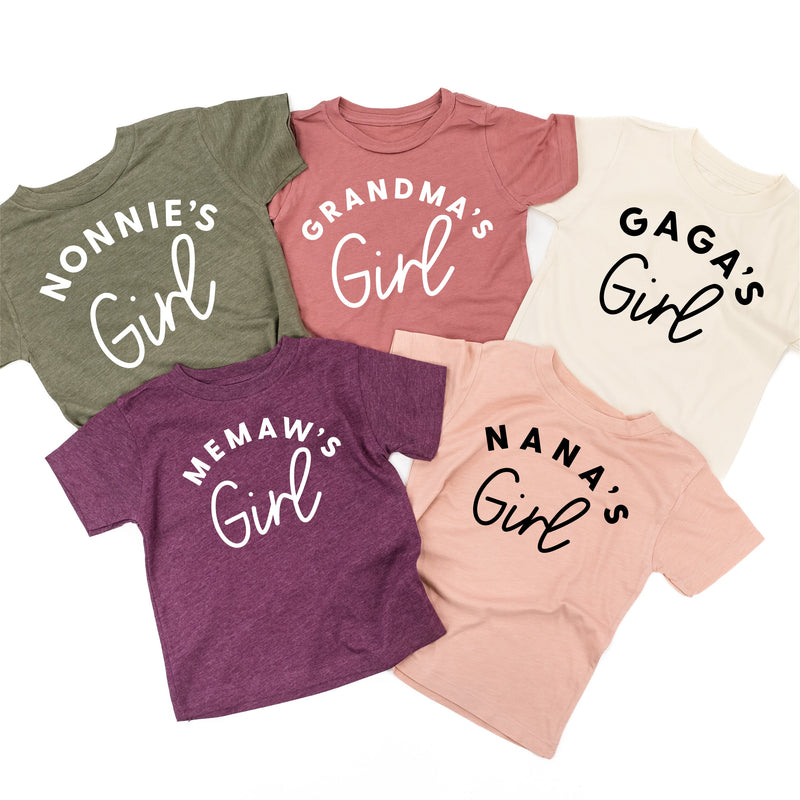 "____ Girl” - (Choose Your Grandma Name) - Child Tee
