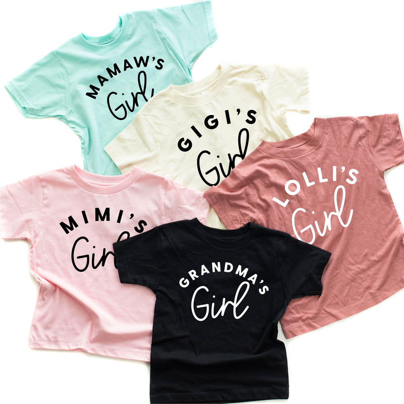 Custom Name's Girl - (PERSONALIZE IT!) - Child Tee