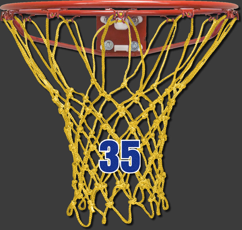 Krazy Netz Playerz Numbered Basketball Rim Net