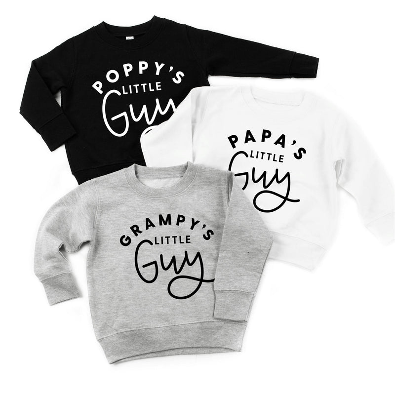 "____ Little Guy" - (Choose Your Grandpa Name!) - Child Sweater