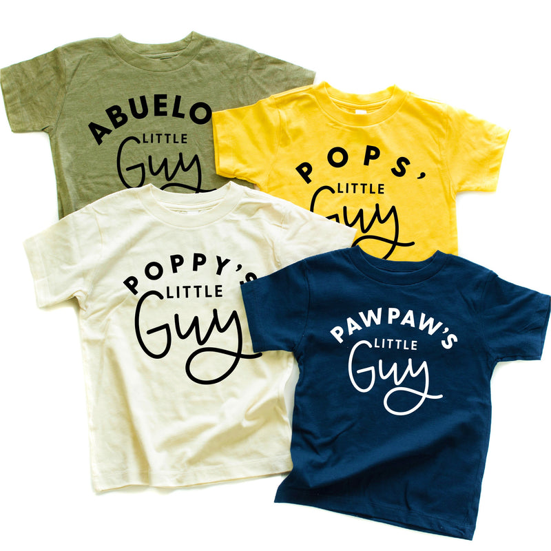 "____ Little Guy" - (Choose Your Grandpa Name) - Child Tee"