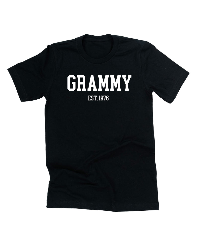 "(Choose Your Grandma Name) - Est. (Select Your Year)" - Unisex Tee