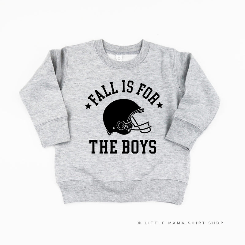 Fall is for the Boys - Child Sweater