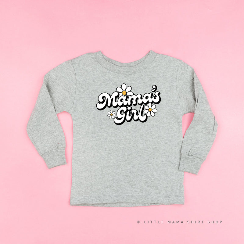 Daisy - Mama's Girl - w/ Full Daisy on Back - Child Long Sleeve Tee