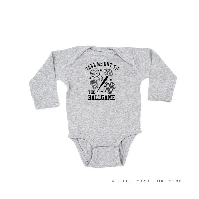 Take Me Out To The Ballgame - Child Long Sleeve Tee