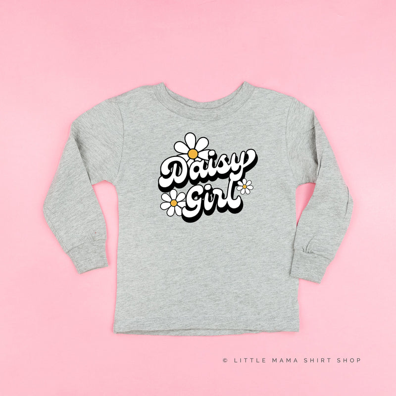 Daisy Girl - w/ Full Daisy on Back - Child Long Sleeve Tee