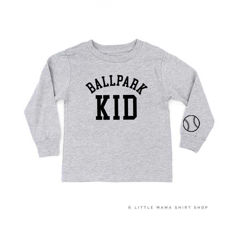Ballpark Kid (wd) - Child Long Sleeve Tee