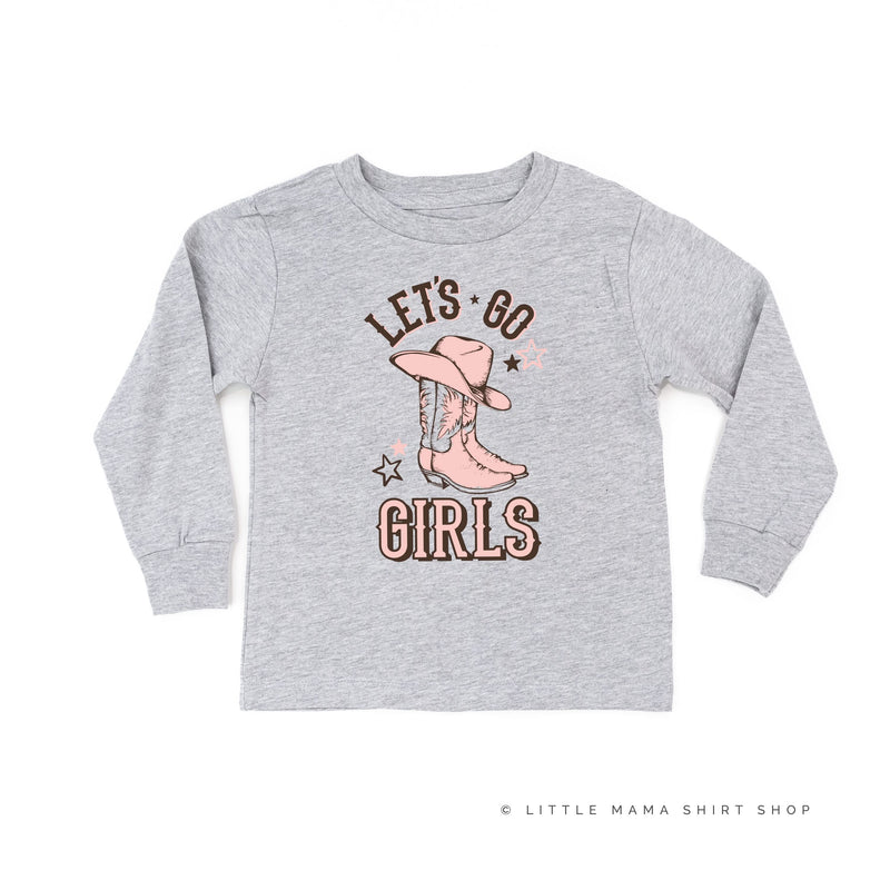 Let's Go Girls - (Cowgirl) - Child Long Sleeve Tee