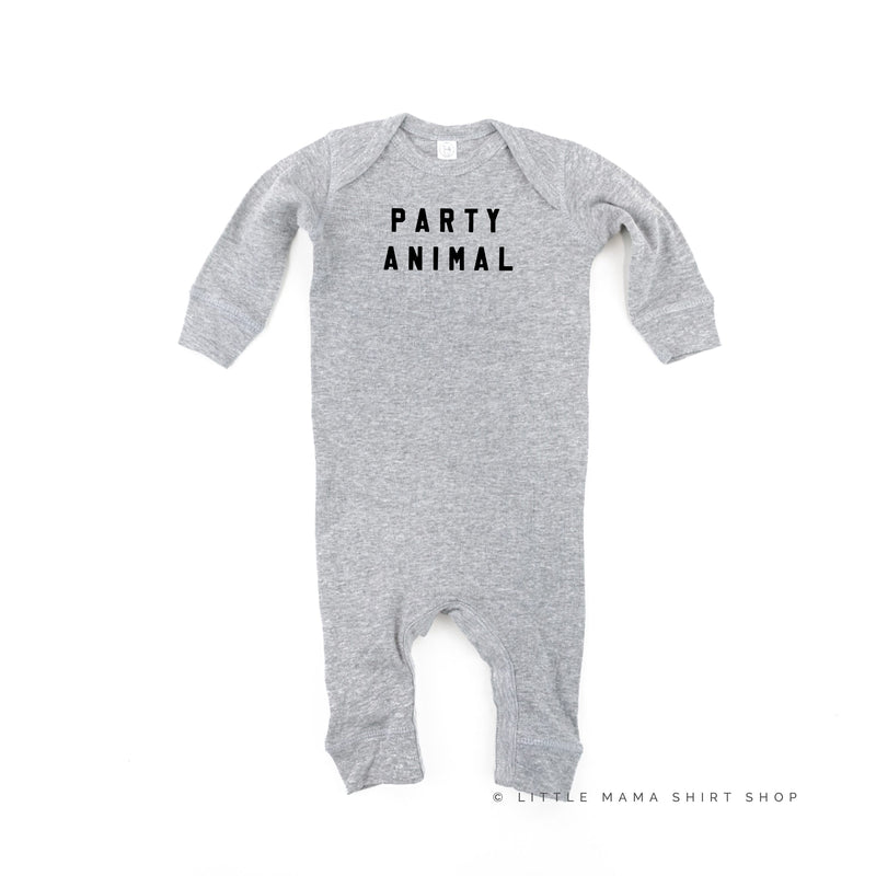 Party Animal - Block Font - Baby Sleeper
