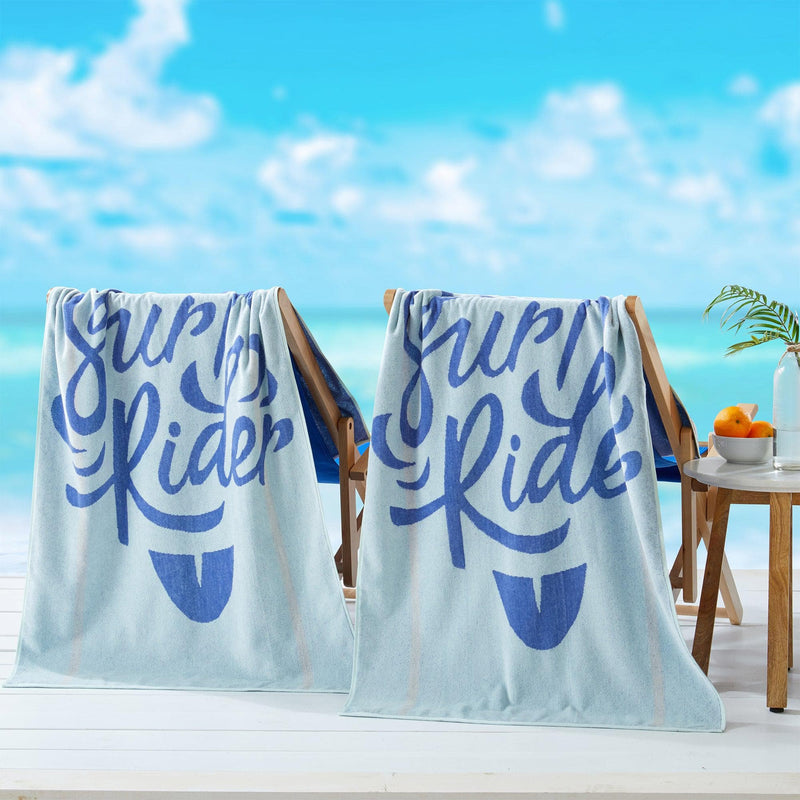 2 Pack Vibrant Beach Towels - Boca Collection