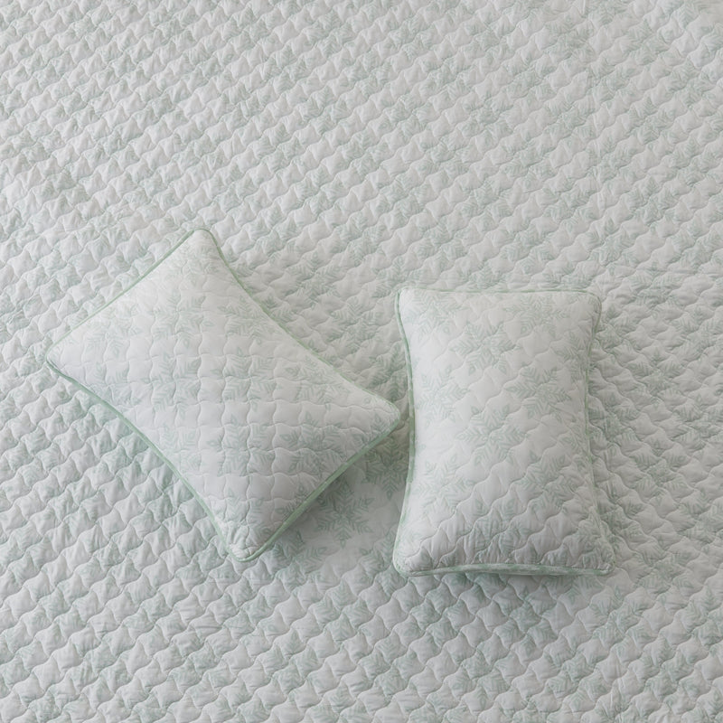 3 Piece Large Snowflake Quilt - Noemi Collection