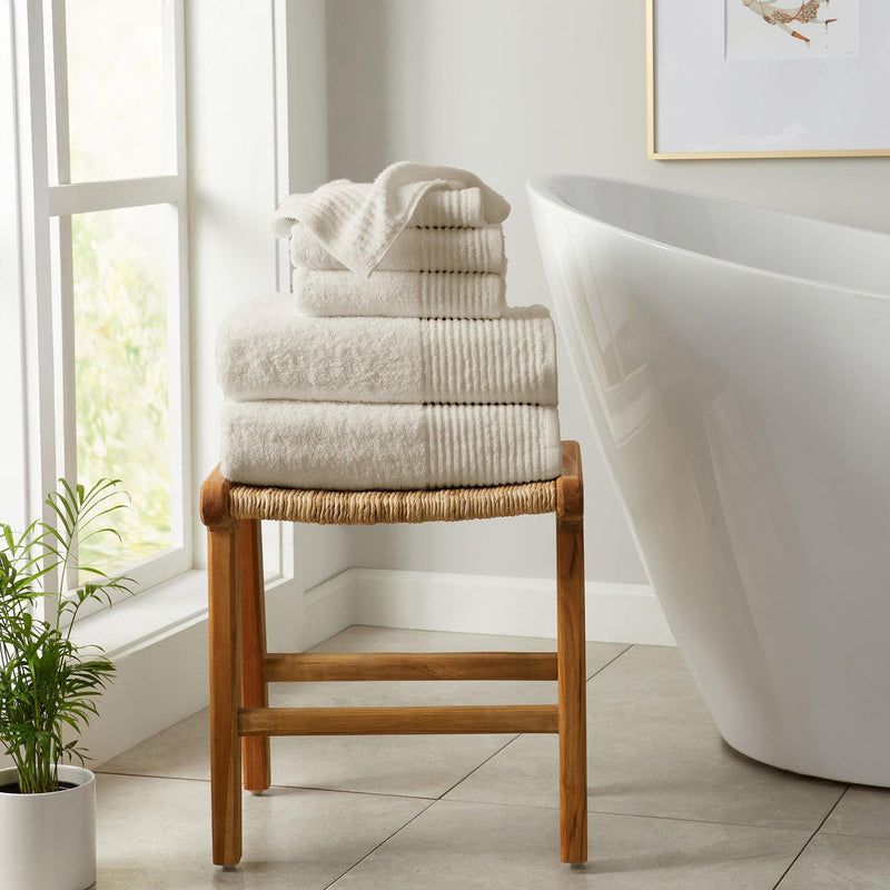 6 Piece Set Cotton Bath Towels - Kasper Collection