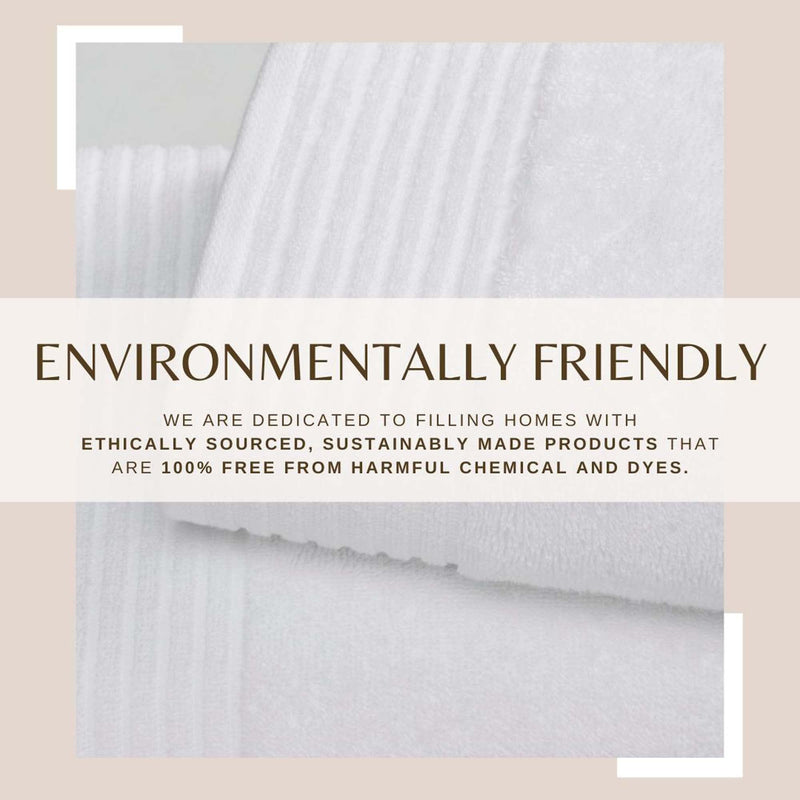 6 Piece Set Cotton Bath Towels - Kasper Collection