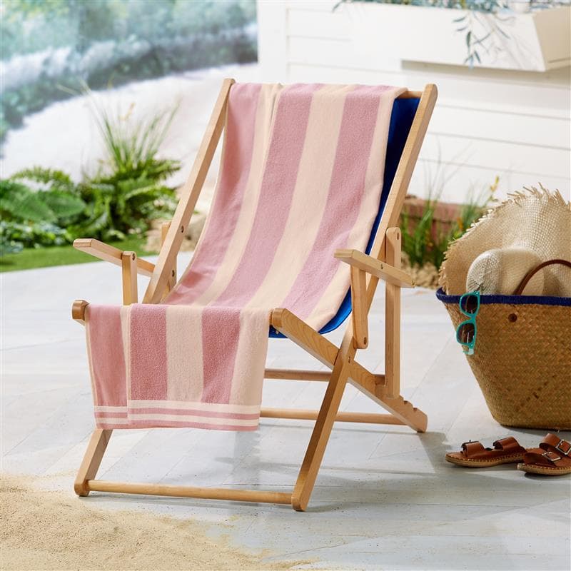 Oversized Striped Cabana Beach Towel - Edgartown Collection