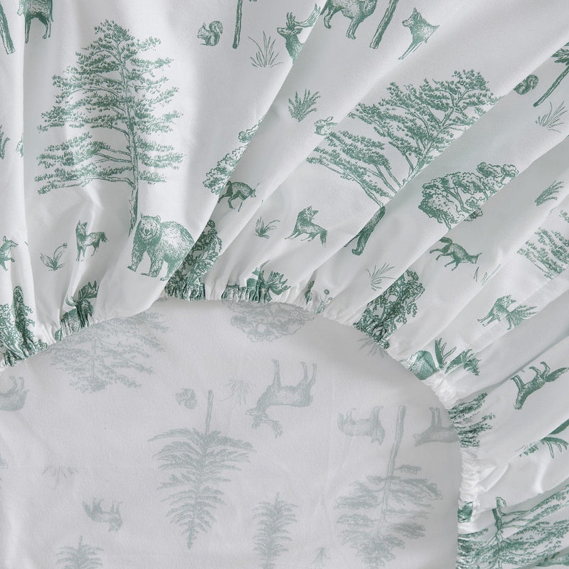 4-Piece Lodge Microfiber Sheet - Mountain Ridge Collection