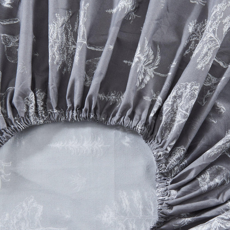 4-Piece Lodge Microfiber Sheet - Mountain Ridge Collection