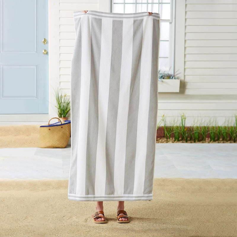 4 Pack Striped Cabana Oversized Beach Towel - Edgartown