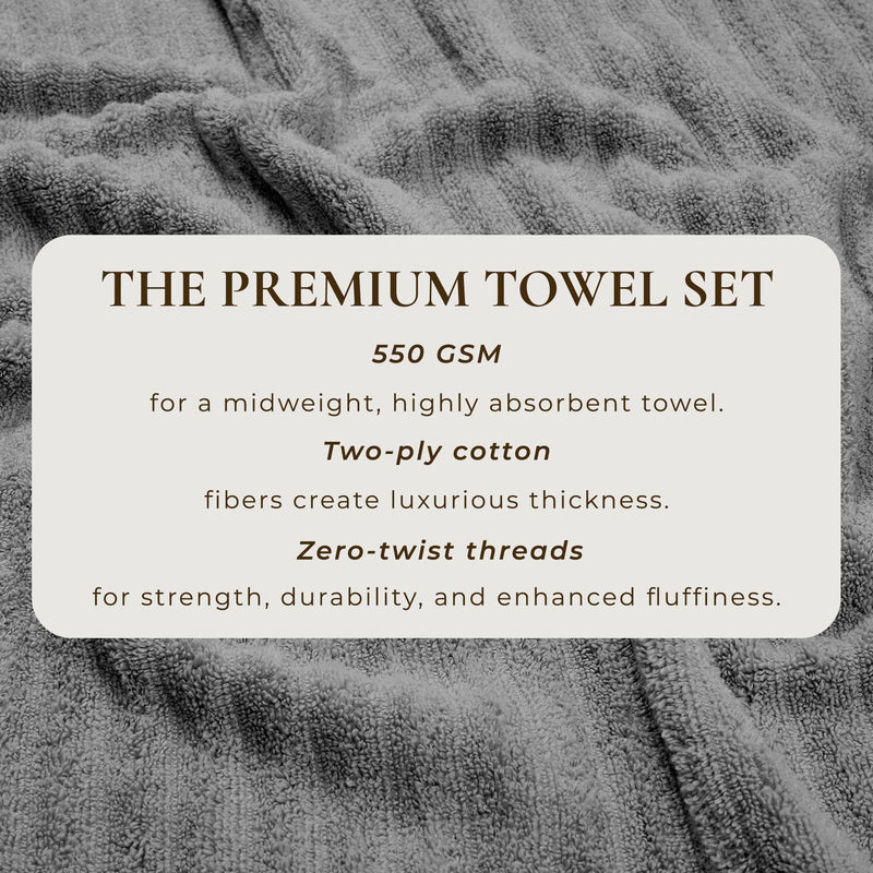Luxury Cotton Towels - Karina Collection