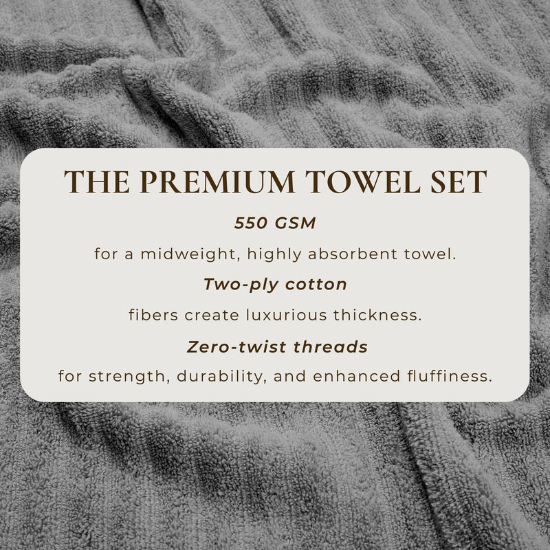 Luxury Cotton Towels - Karina Collection