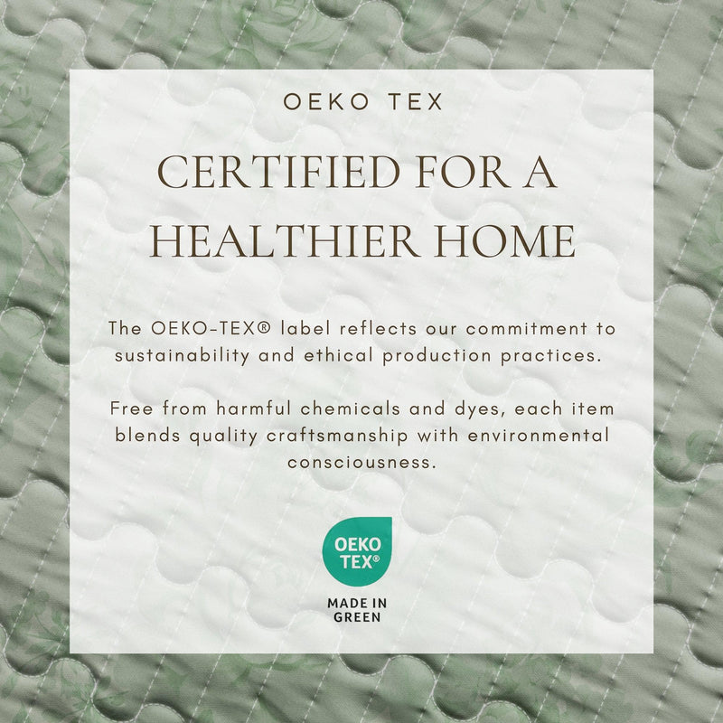 Floral Printed Cotton Quilt Set - Corin Collection