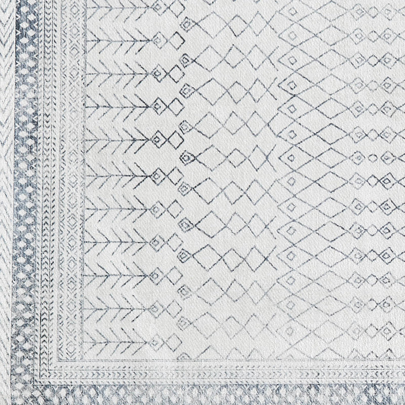 Distressed Moroccan Machine Washable Accent Rug 2' x 3' - Neve Collection