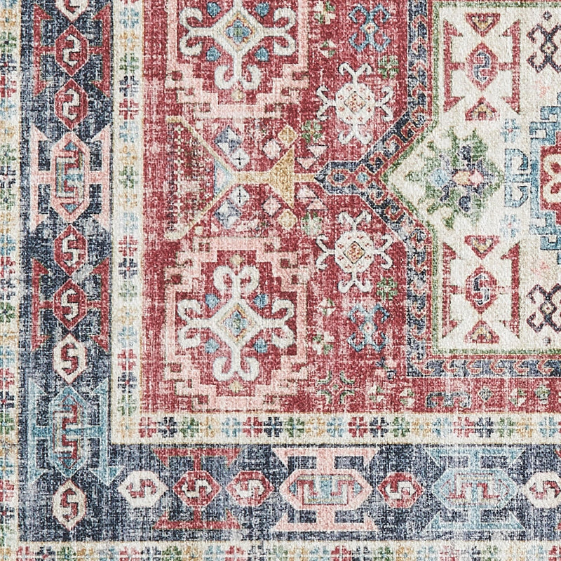 Medallion Machine Washable Accent Rug 2' x 3' - Nava Collection