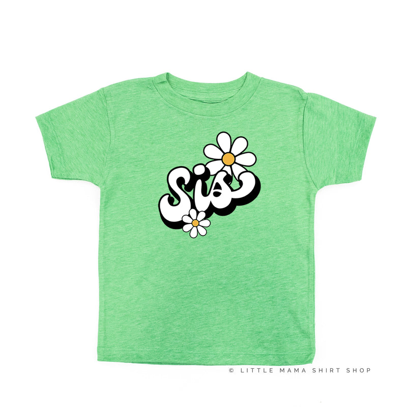 Daisy - Sis - w/ Full Daisy on Back - Child Tee