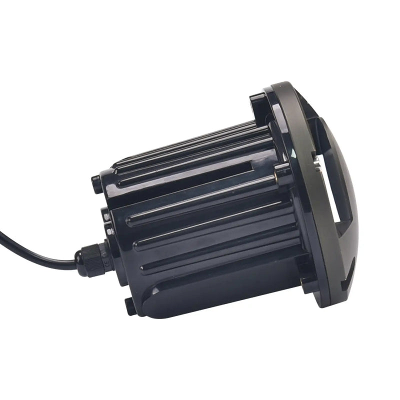 Ground Light with PVC Housing, Brass Top & Two-Direction Turret