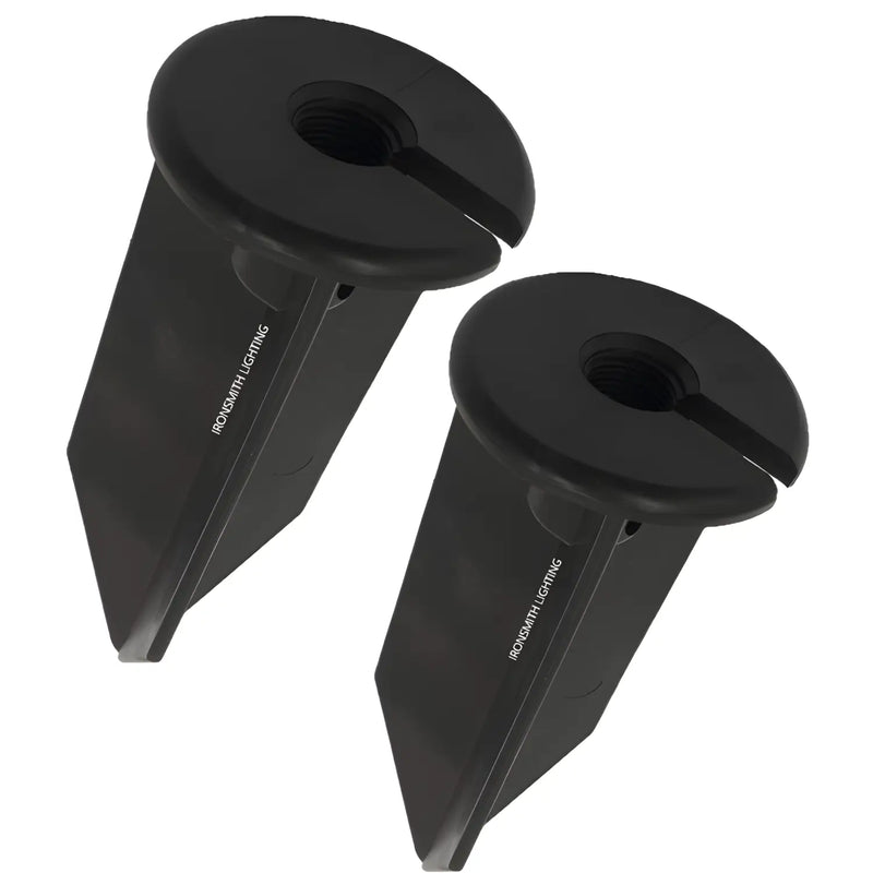 Ground Stakes with Side Wireway - 8-Inch In-Ground Stake