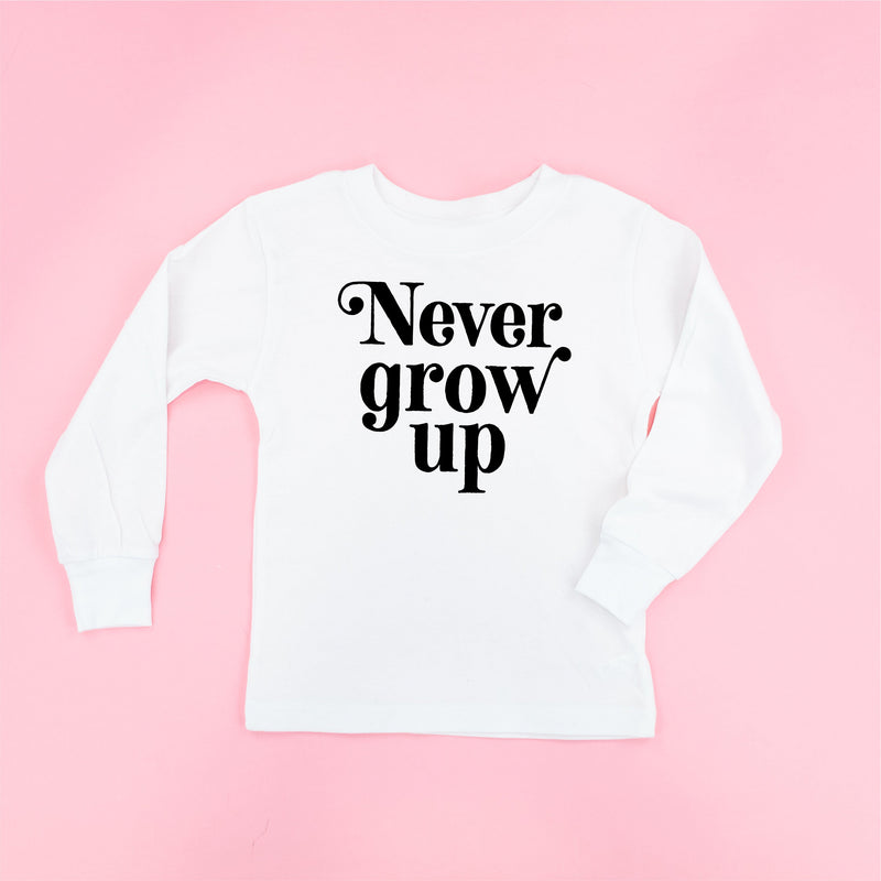 Never Grow Up - Child Long Sleeve Tee