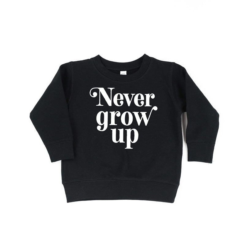 Never Grow Up - Child Sweater