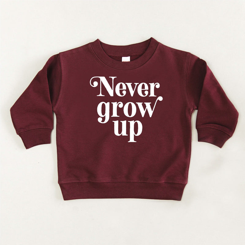 Never Grow Up - Child Sweater