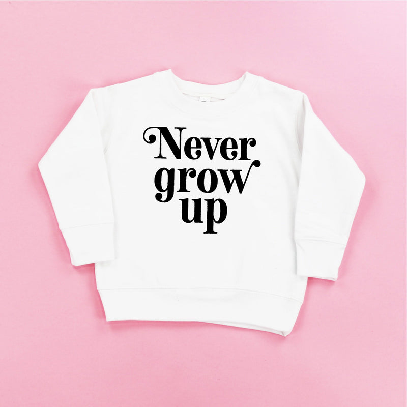 Never Grow Up - Child Sweater