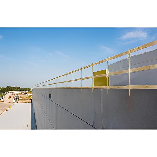 Temporary Guardrail Post