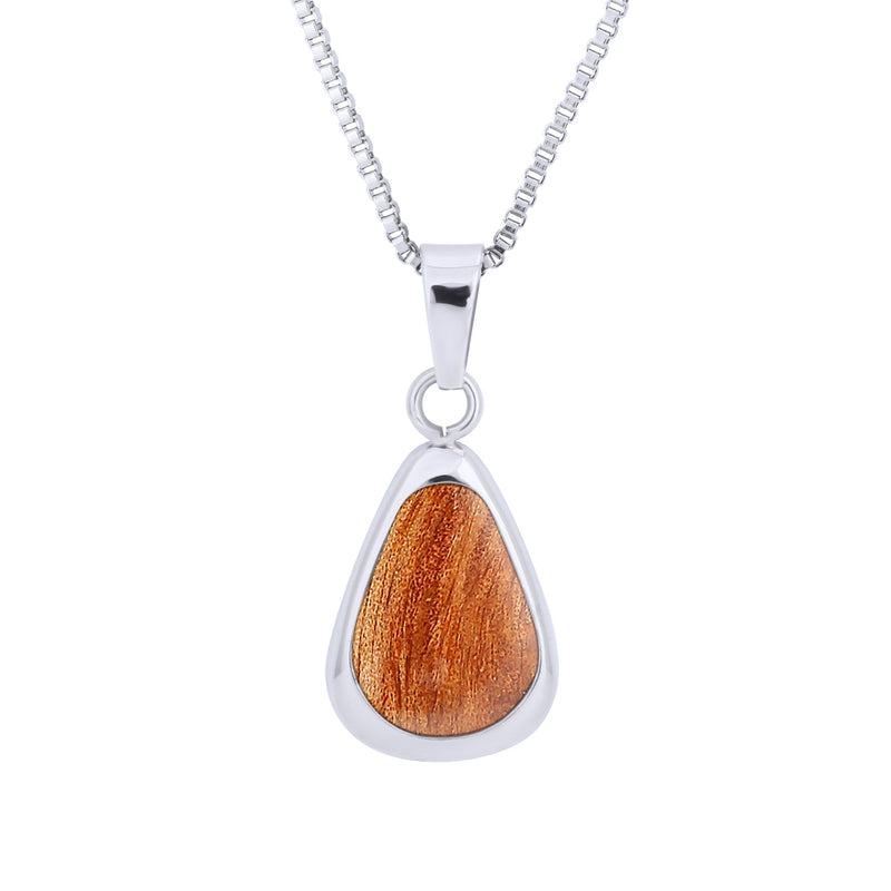 Gum Burl Drop Necklace