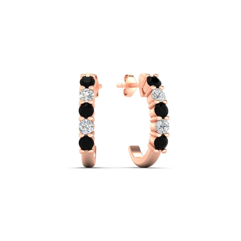 Half Huggie Hoop Earring