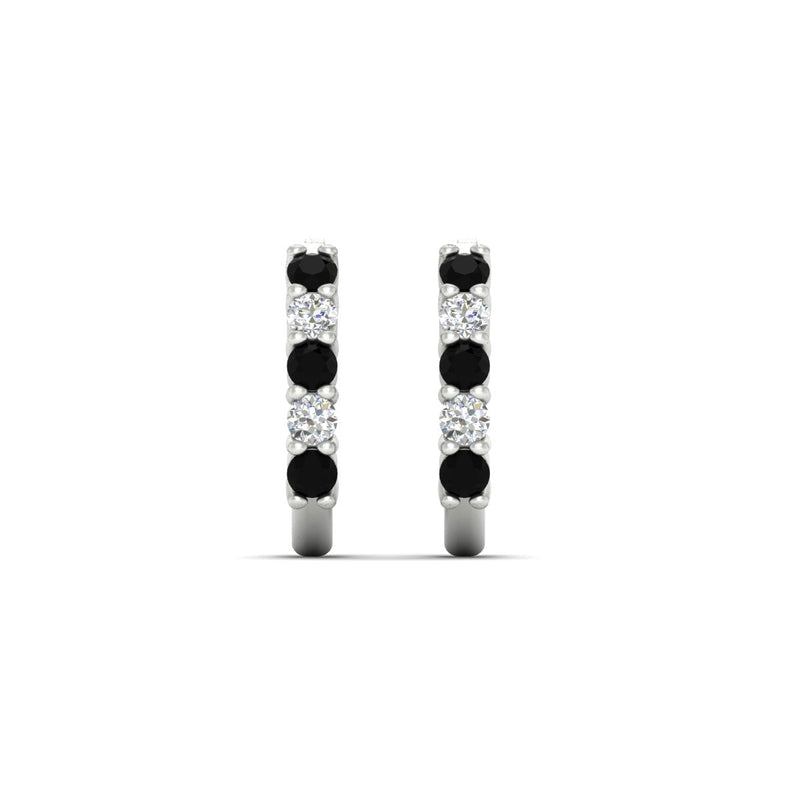 Half Huggie Hoop Earring