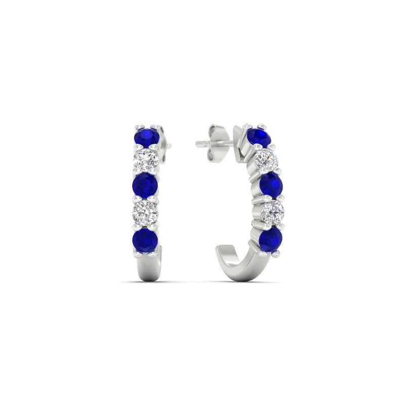 Half Huggie Hoop Earring