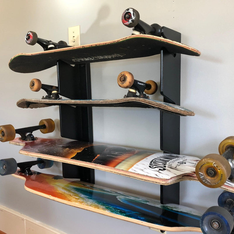 Skateboard Organizer 26" – Holds 4 Boards