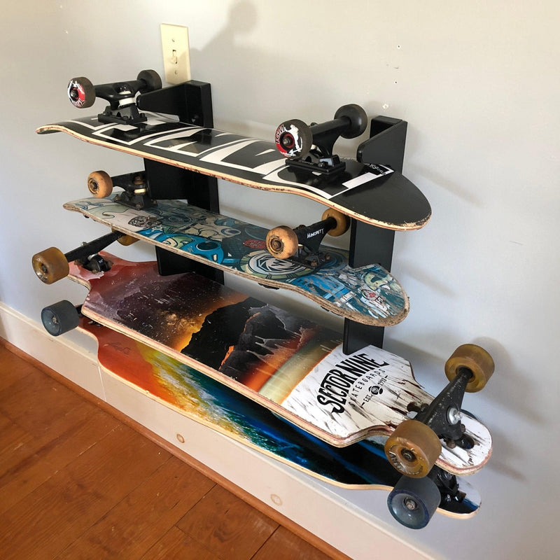 Skateboard Organizer 26" – Holds 4 Boards