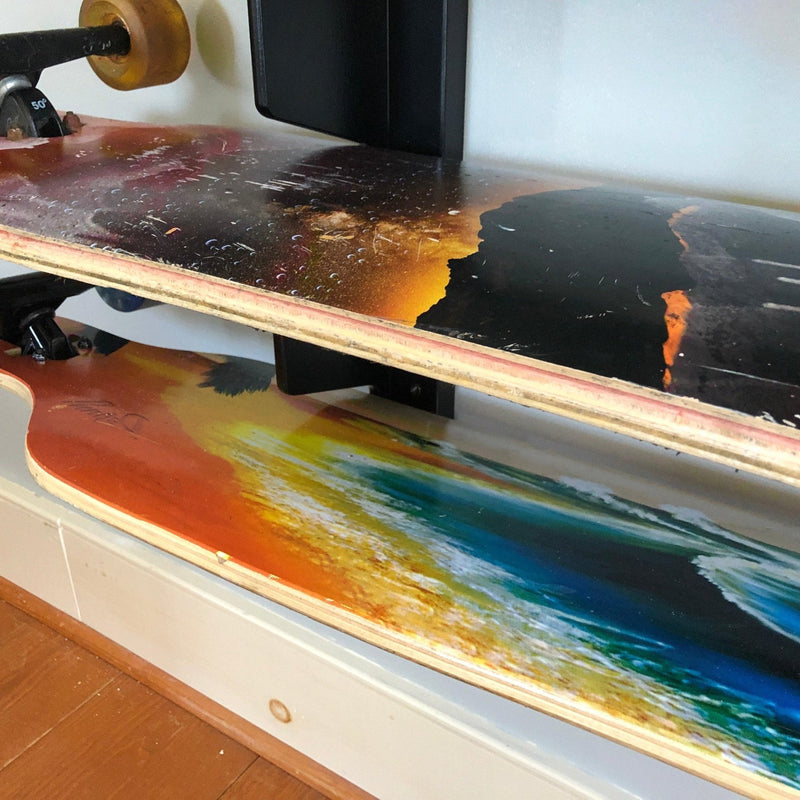 Skateboard Organizer 26" – Holds 4 Boards