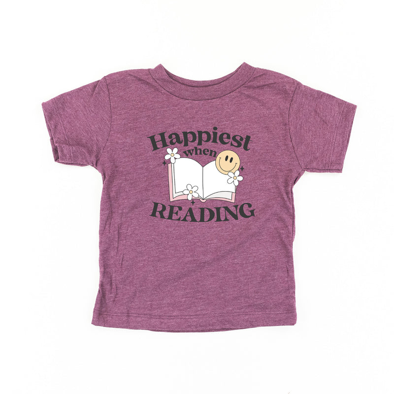 Happiest When Reading - Child Tee