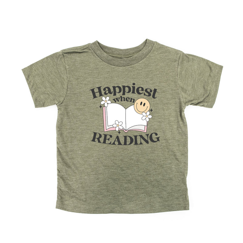 Happiest When Reading - Child Tee