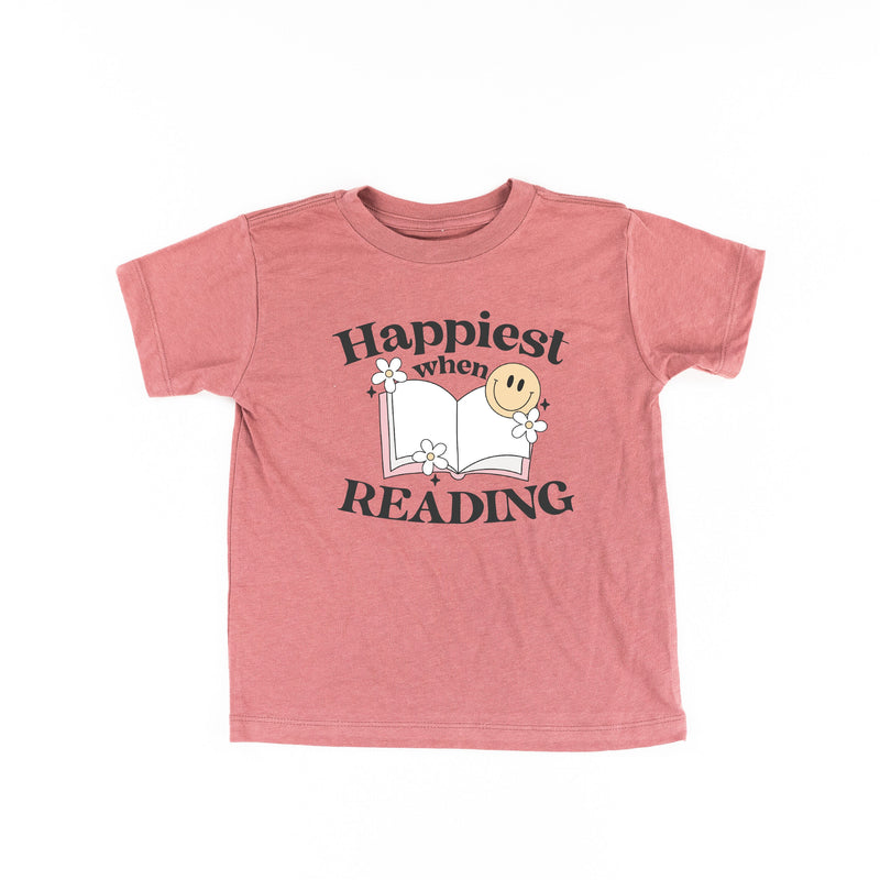 Happiest When Reading - Child Tee