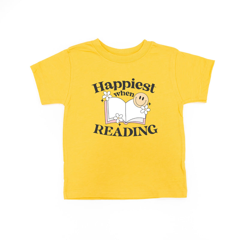 Happiest When Reading - Child Tee