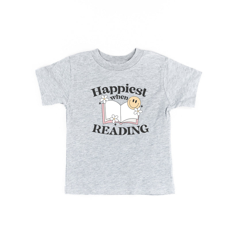 Happiest When Reading - Child Tee