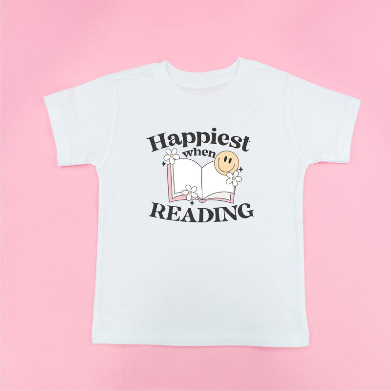 Happiest When Reading - Child Tee