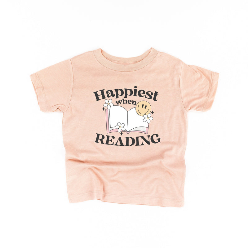 Happiest When Reading - Child Tee
