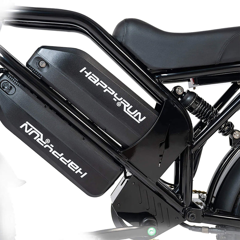 HappyRun G70 (G70 Pro) Long Distance Dual Battery Electric Fat Tire Cargo Bike (SAK81369)