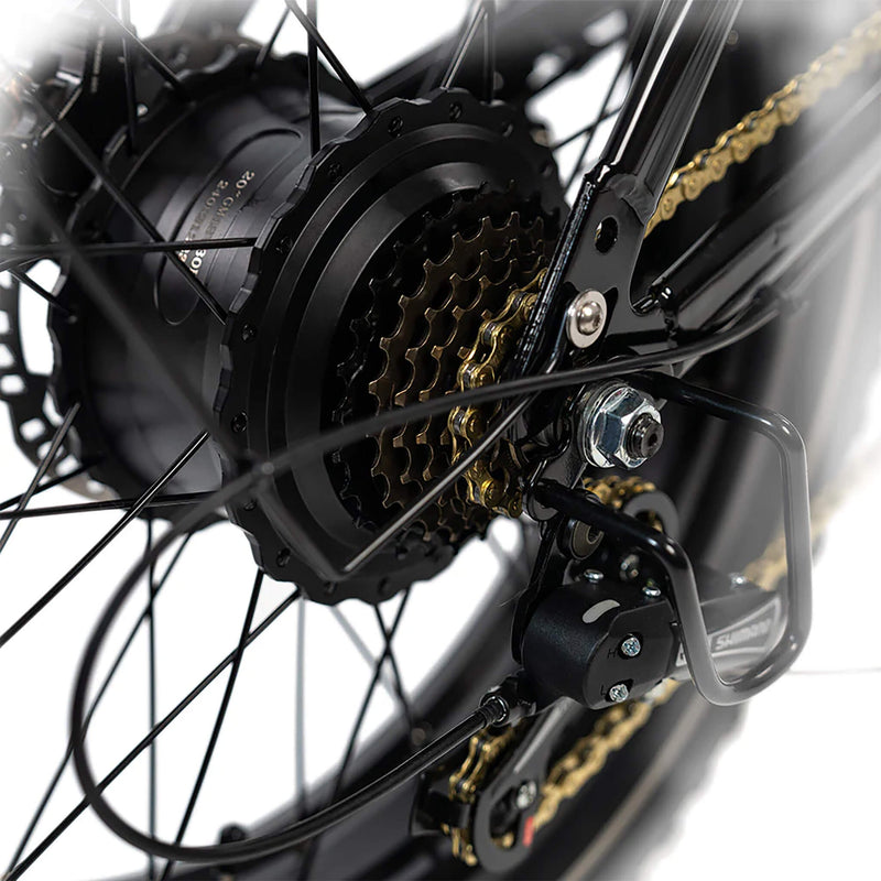 HappyRun G70 (G70 Pro) Long Distance Dual Battery Electric Fat Tire Cargo Bike (SAK81369)